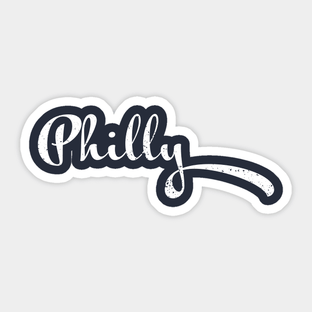 Philly Sticker by TheAllGoodCompany